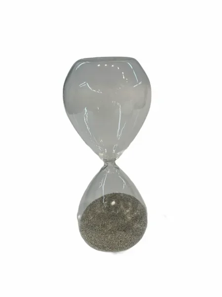 CLESSIDRA 1 MIN. ARGENTO (5X13CM)