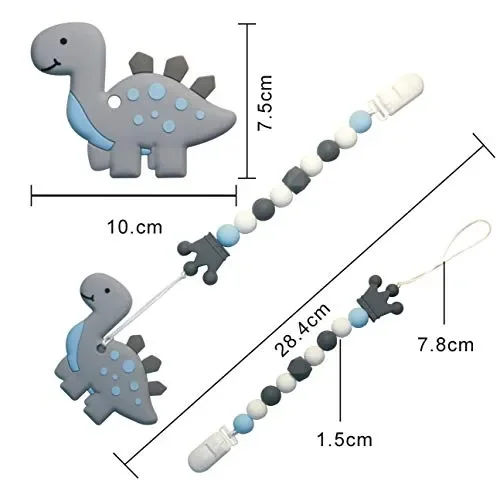 Clip ciuccio dentizione neonati massaggiagengive Dentifricio JRBT-GD Vendita online - immagine 3