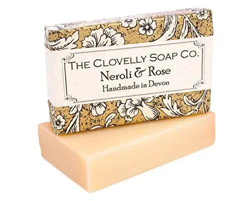 Clovelly Soap Co. Saponetta alla rosa e neroli per tutti i tipi di pelle,…