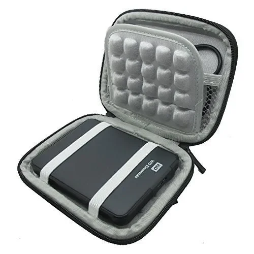 co2UK(TM) Nero EVA antiurto Pad viaggio di trasporto della pelle Box