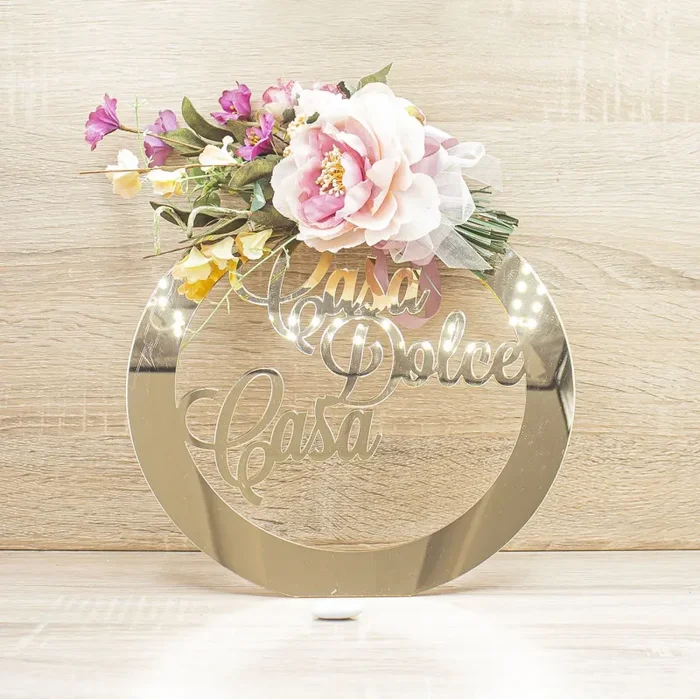 Coccarda “Casa Dolce Casa”