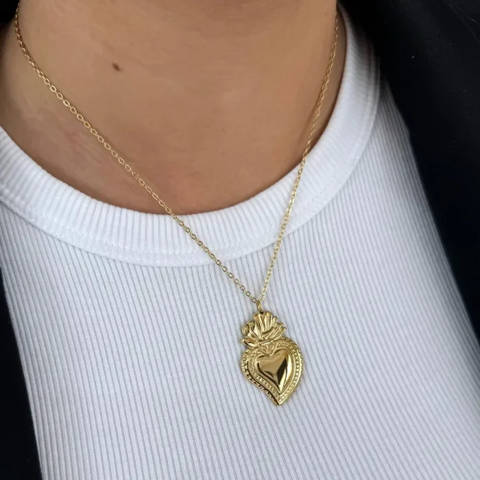 Collana Cuore Sacro Big