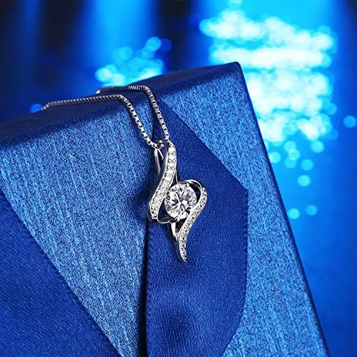 Collana Donna, J.Rosée”Leggero Lusso” Argento 925 con 5A Zirconi Gioielli… - immagine 3