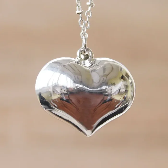 Collana Nascita Chiama Angeli Cuore Argentoé - immagine 2