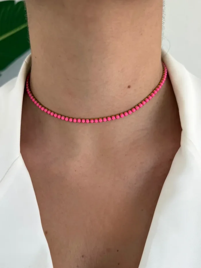 Collana Pag Dark Pink