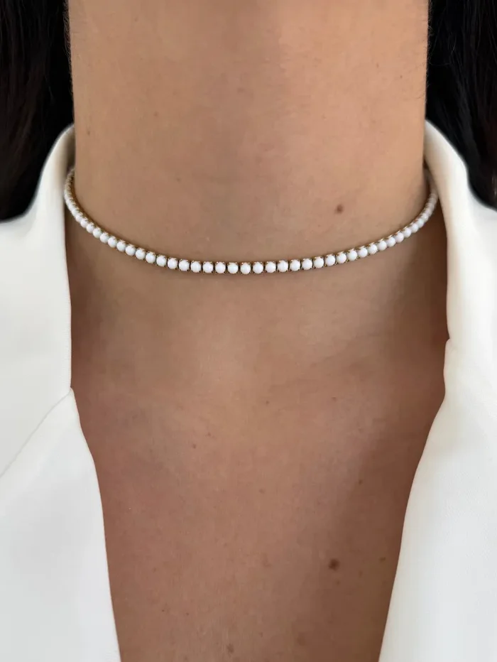 Collana Pag White Moda