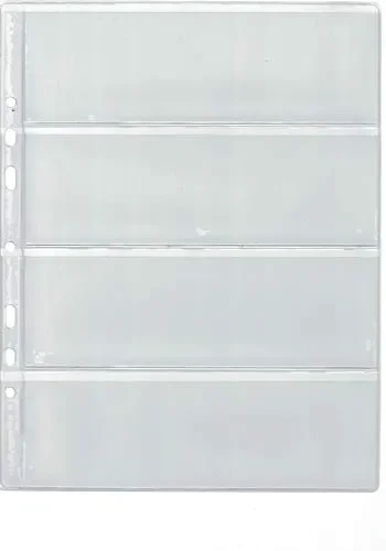 COLLECTOR 10 Pagine per Album di Banconote – Tipo 4 – Quattro Note,… - immagine 2