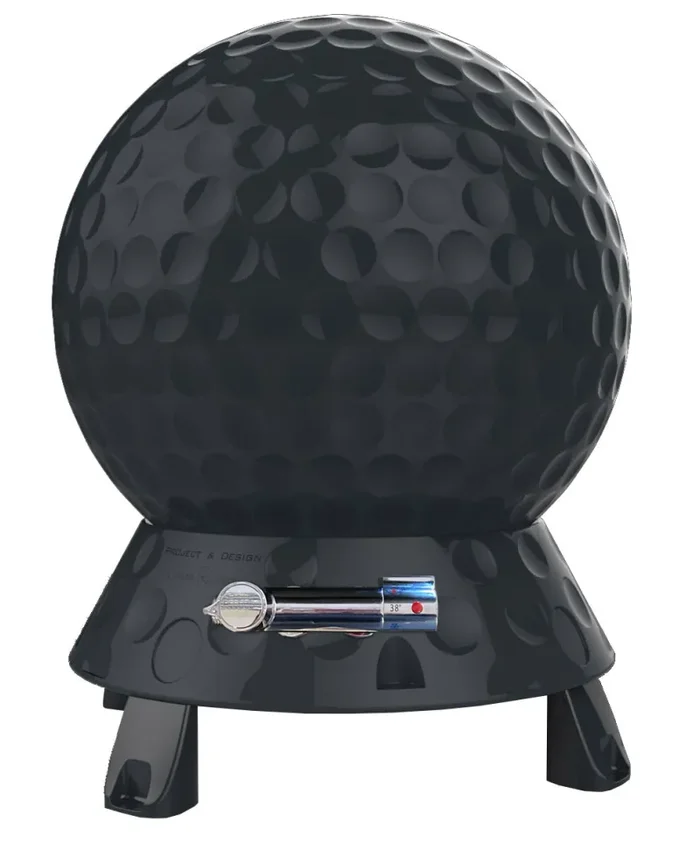 Collettore Solare da Esterno Giardino 40L Elettrico con Regolatore Termostatico per Docce Lavandini Hot Ball Grigio Antracite Moda