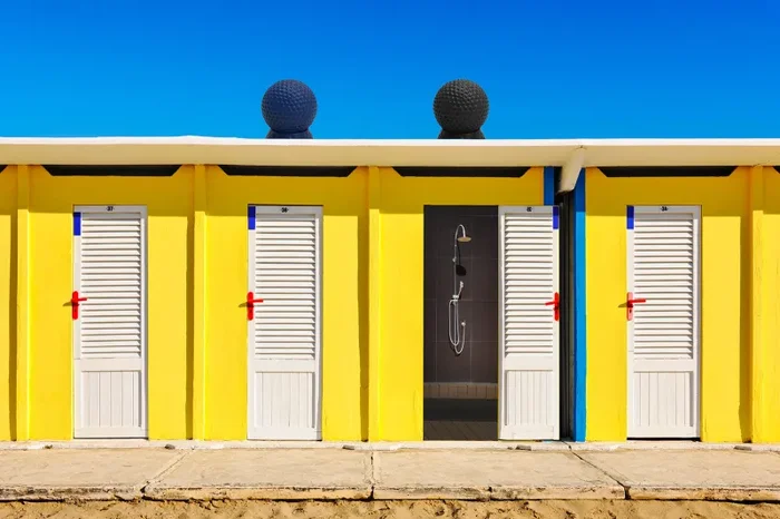 Collettore Solare da Esterno Giardino 40L Elettrico con Regolatore Termostatico per Docce Lavandini Hot Ball Grigio Antracite Moda - immagine 3