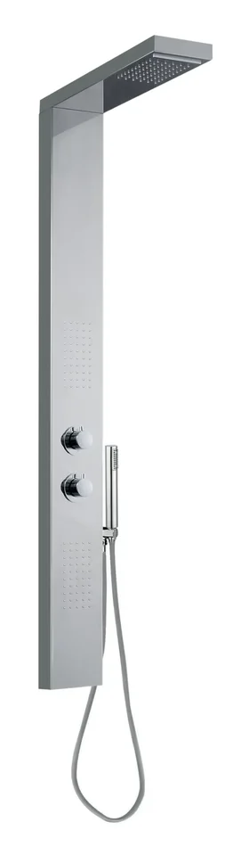 Colonna Doccia Idromassaggio Getto a Cascata in Acciaio Inox Ermes - immagine 2