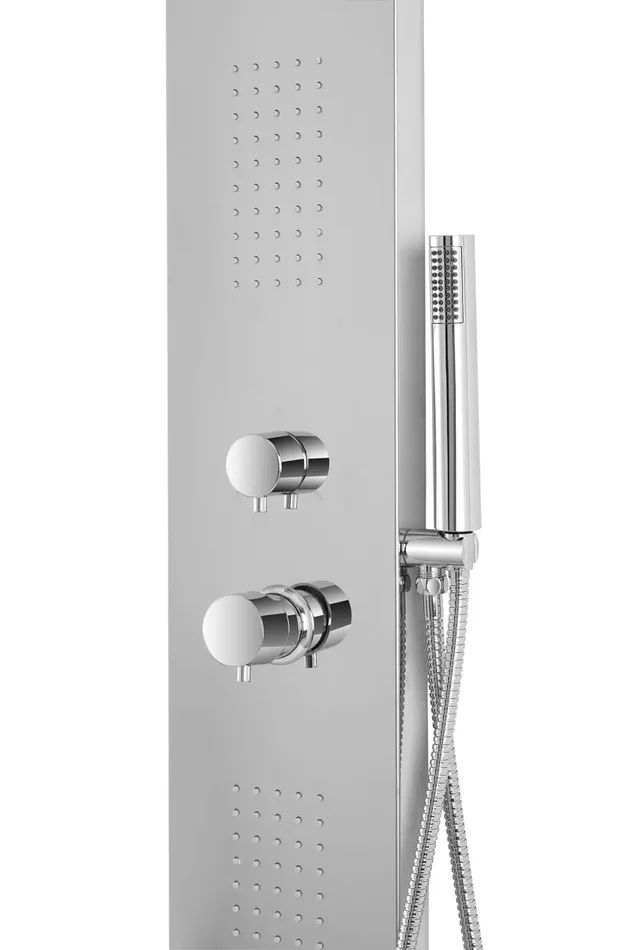 Colonna Doccia Idromassaggio in Acciaio Top Cromo - immagine 2