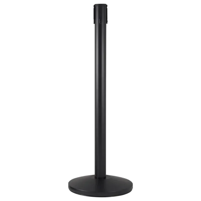 Colonnina in Metallo Nero Opaco Ø36×101 cm Senza Nastro