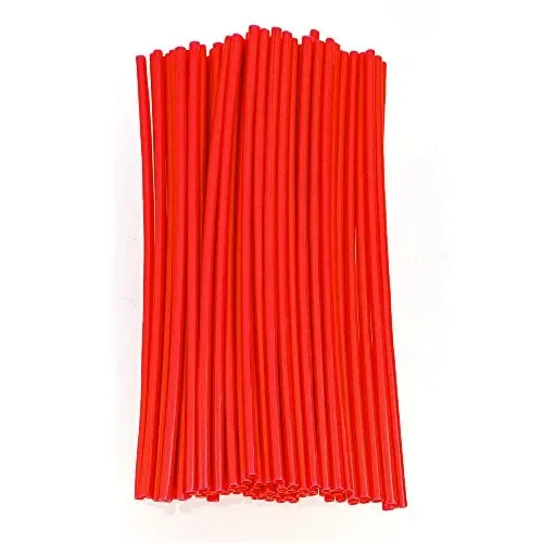 color tree 72pcs/Lot Copriraggi Moto Motocross Cerchioni per Universal Rosso