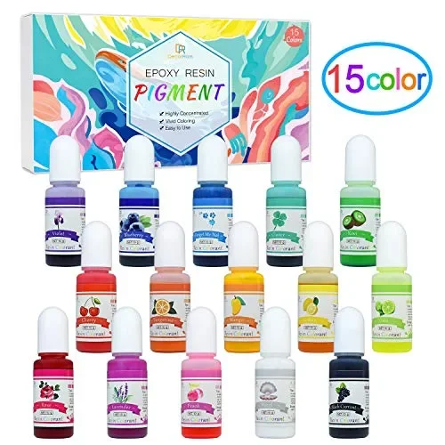 Coloranti per Resina Epossidica – 15 Colori Pigmento Epossidica…
