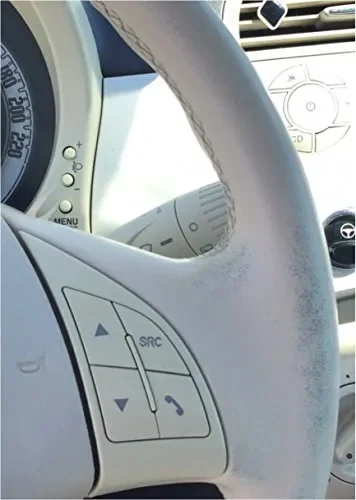 Colourcare24 – Kit ritocco usura vernice Volante / Avorio in Pelle eco-pelle… - immagine 2