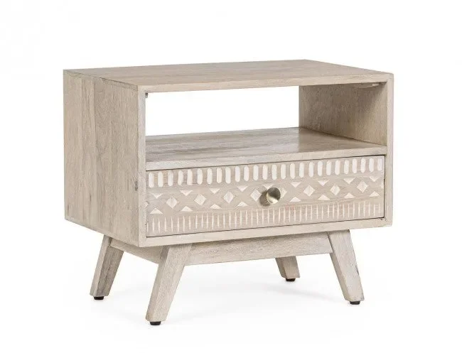 Comodino 1 Cassetto 55x35x45h cm Indira Online