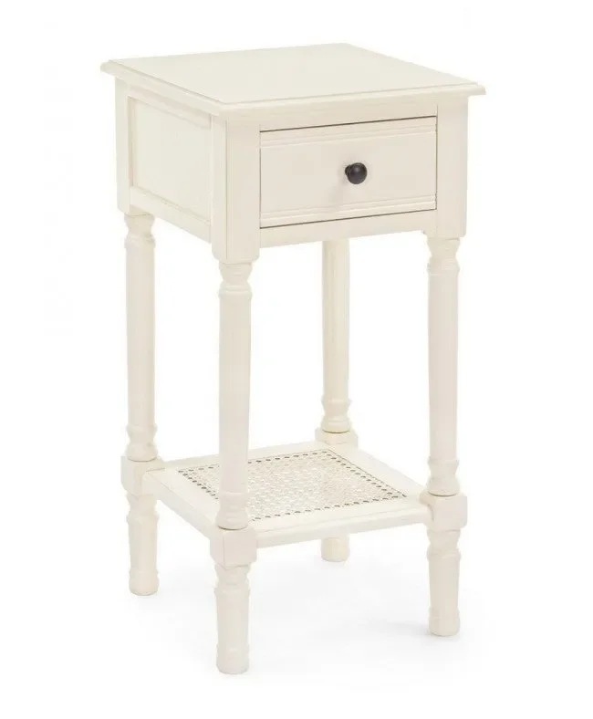 Comodino 1 Cassetto Amabel in Legno Moda