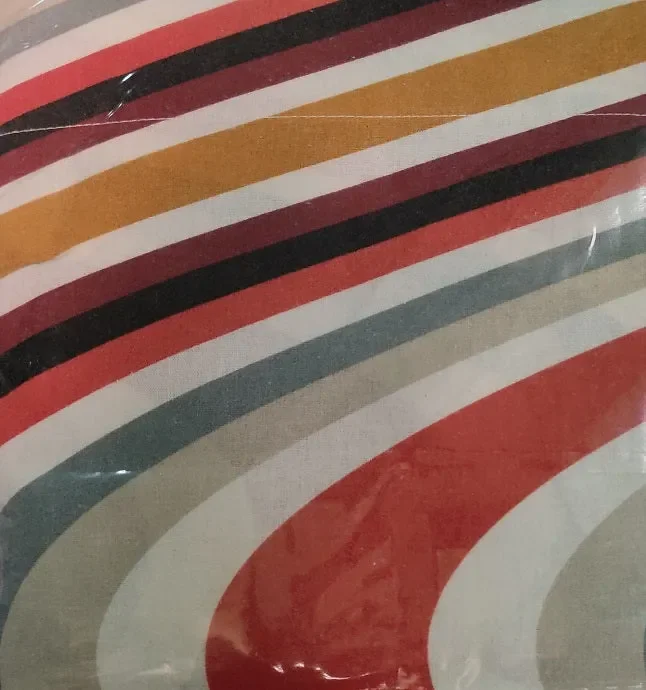 Completo letto 2 posti caldo cotone Via Roma art TALENT colore a scelta misura unica - immagine 3