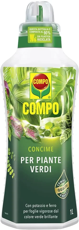 COMPO Concime liquido per Piante Verdi, Per piante d’appartamento e da balcone, 1 l Online ora