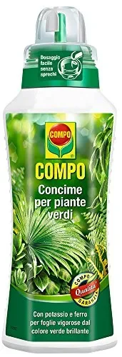 Compo Concimi Liquidi Piante Verdi, Verde, 9×7,9×28 cm