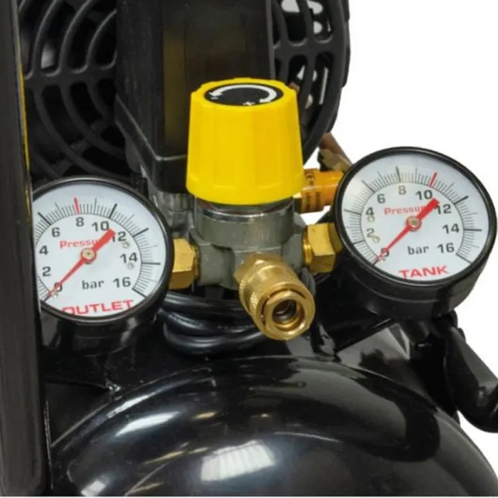 Compressore Elettrico Silenziato ad Aria 8 Bar Serbatoio 24 Litri Stanley Fatmax - immagine 3