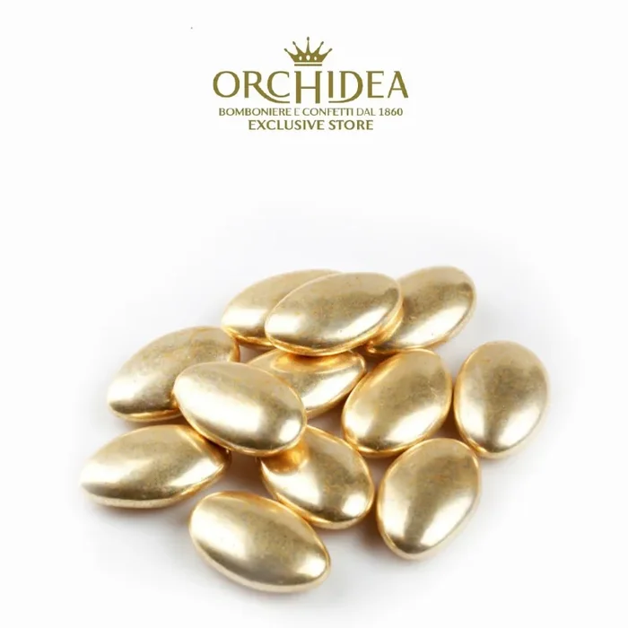 Confetti Mandorla Oro Vendita calda