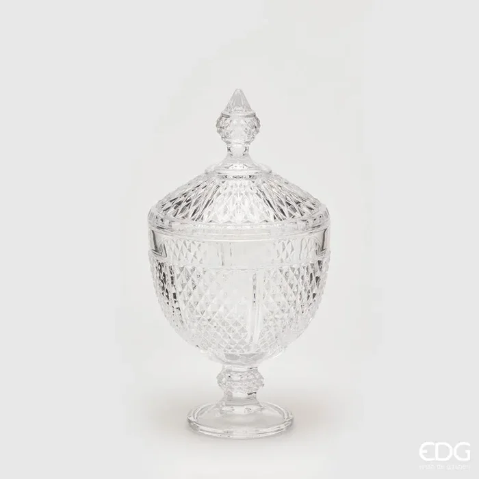 Confetti Maxtris Contenitore Confettata Coppa Potiche H 29 Cm D 15 Cm Trasparente