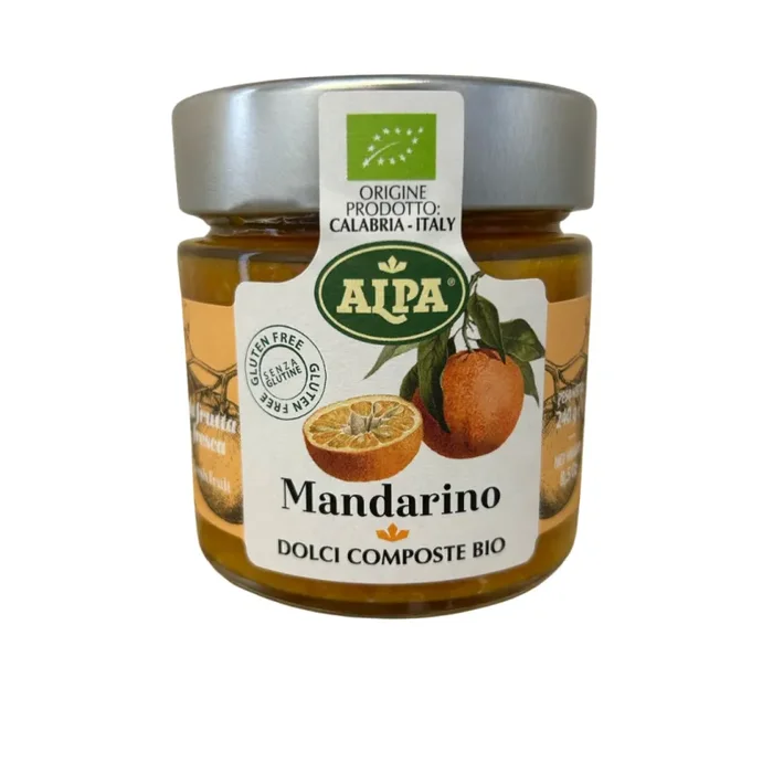 Confettura biologica al mandarino – Alpa – 240g