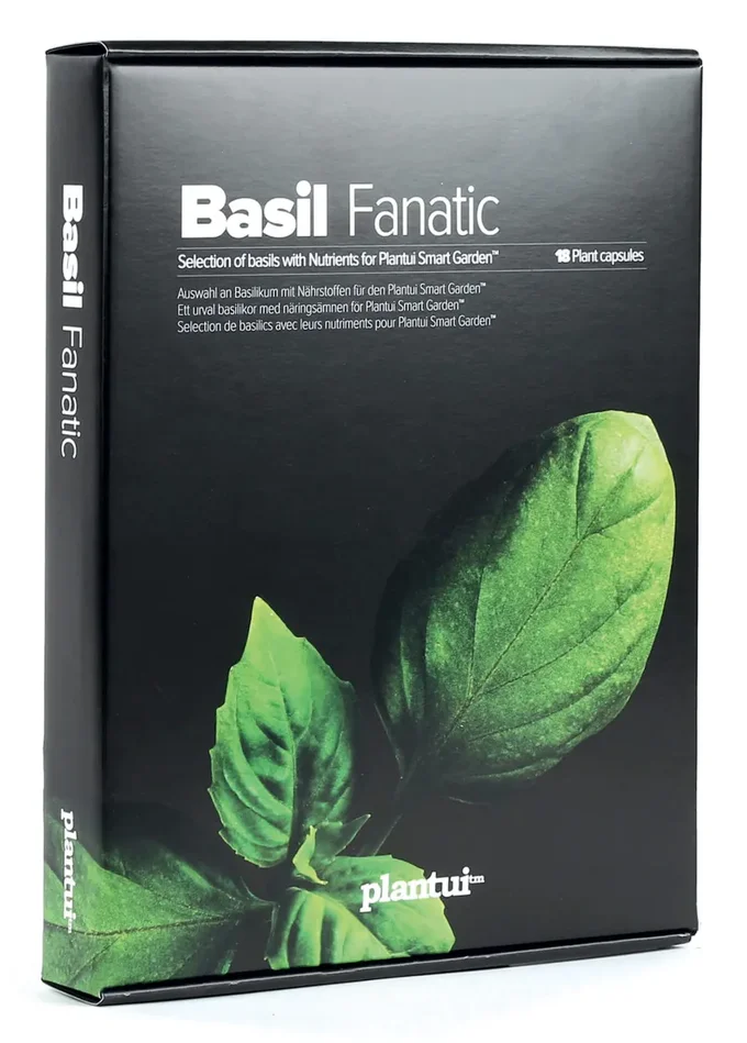 Confezione 6 Semi di Basilico per Coltivazione Idroponica Plantui Basil Fanatic
