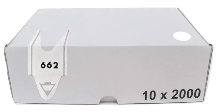 Confezione da 20000 Tickets per Distributore a Chiocciola 3 Cifre Visel Bianchi