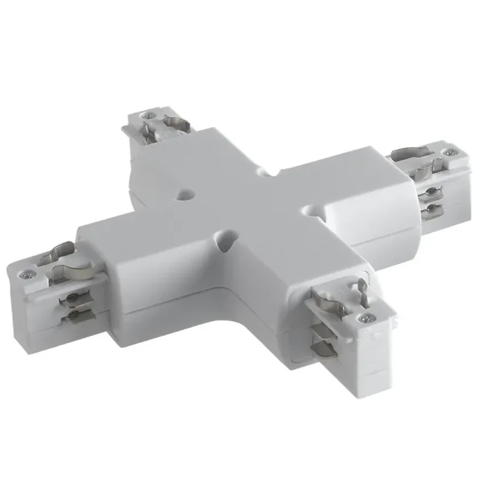 Connettore a Croce Bianco per Circuito Trifase