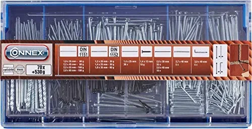 Connex Assortimento Chiodi, 530 g Online ora - immagine 2