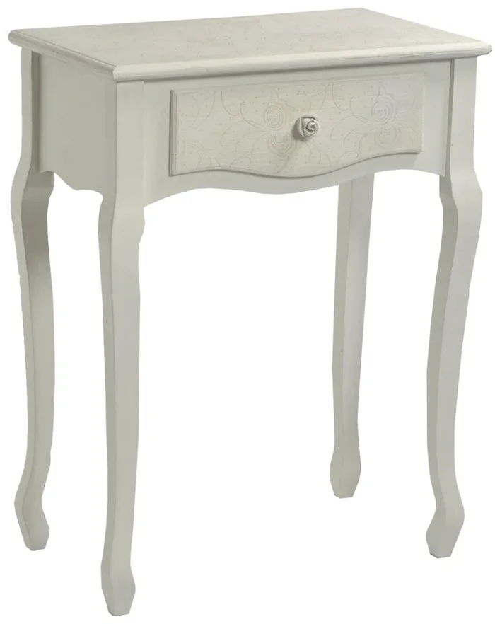 Consolle 1 Cassetto in Legno Lipsia