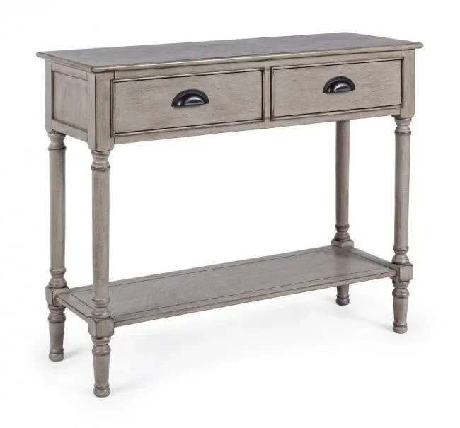 Consolle 2 Cassetti Margaret in Legno