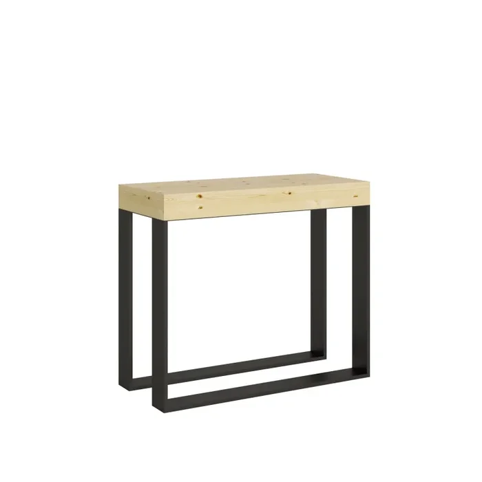 Consolle Allungabile 90-190x40x77 cm in Nobilitato Marrone Vendita calda online