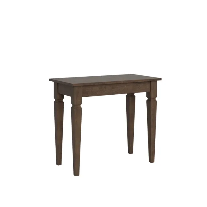 Consolle Allungabile 90-204x48x77 cm in Nobilitato Marrone