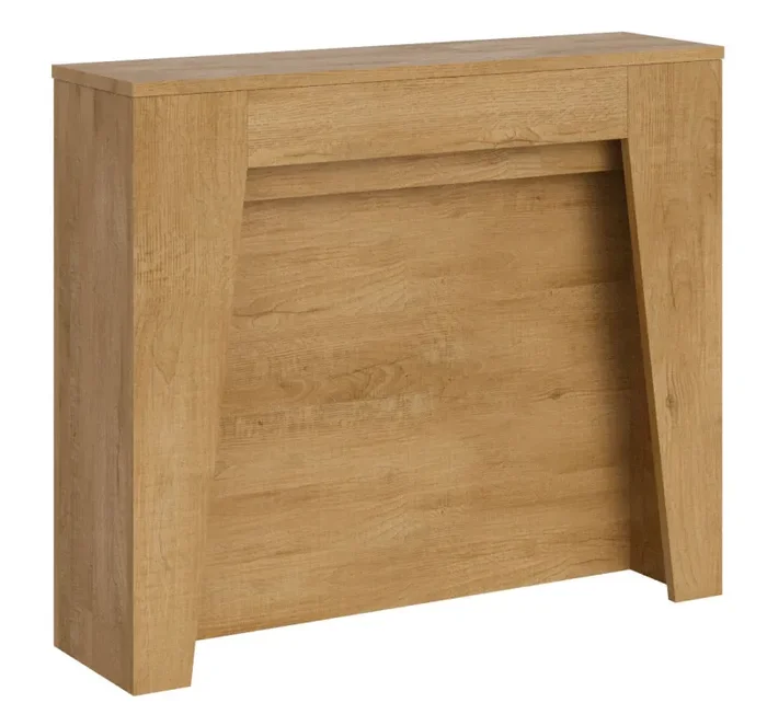 Consolle Allungabile 90×25/211 cm Pannelli in Nobilitato Anea Quercia Natura