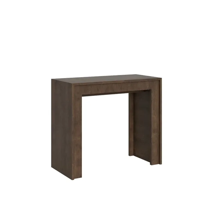 Consolle Allungabile 90-302x42x78 cm in Nobilitato Marrone Online ora