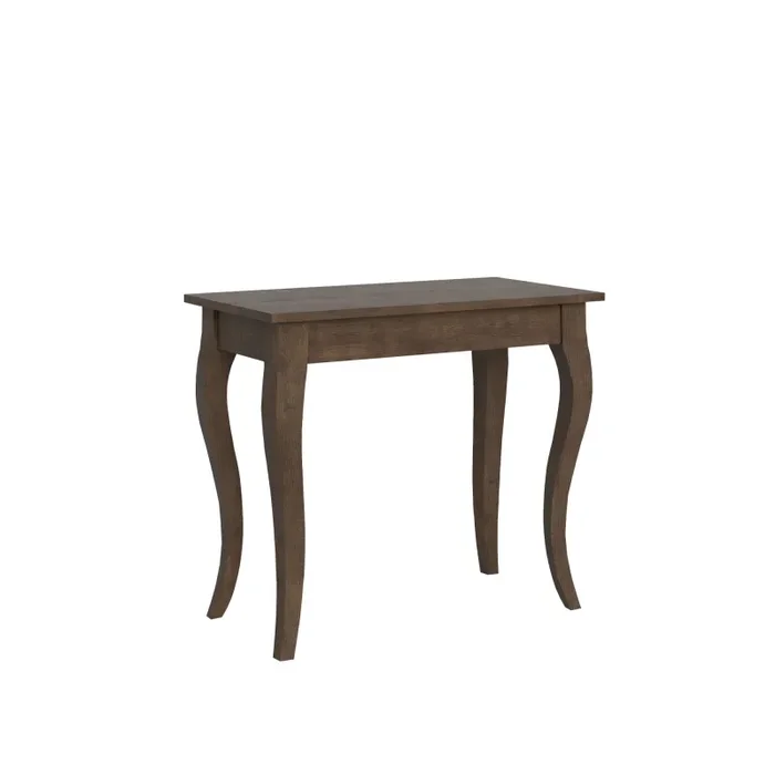 Consolle Allungabile in Legno H77x48x90/308cm Olanda Noce Classica In saldo