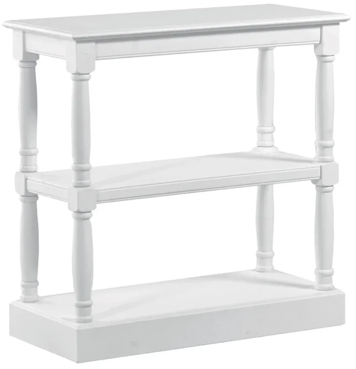 Consolle Rettangolare 2 Ripiani in Legno Nantes