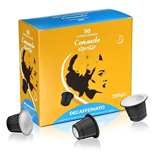 Consuelo – capsule compatibili Nespresso* Decaffeinato, 50 Online