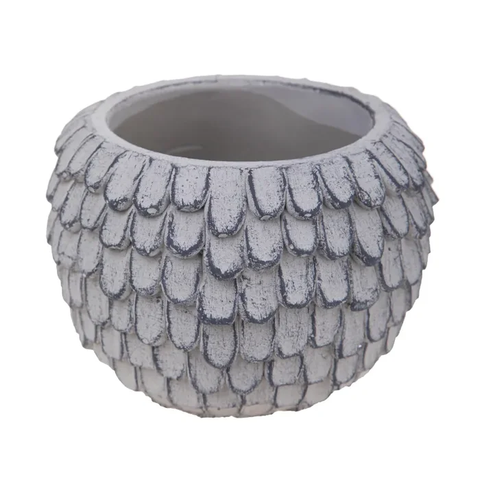 Contenitore Decorativo con Decorazione in Rilievo Ø 24 cm - immagine 2