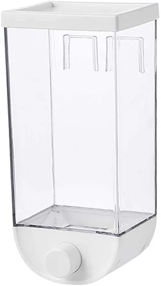 Contenitore Dispenser per Cereali Frutta Secca 1,5 Kg Bianco - immagine 2