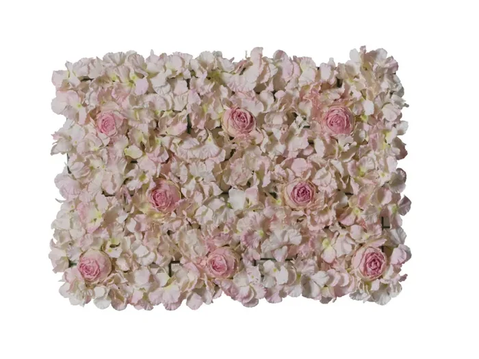 Conti Tappeto Rose Ortensie 40 x 60 Cm Pink