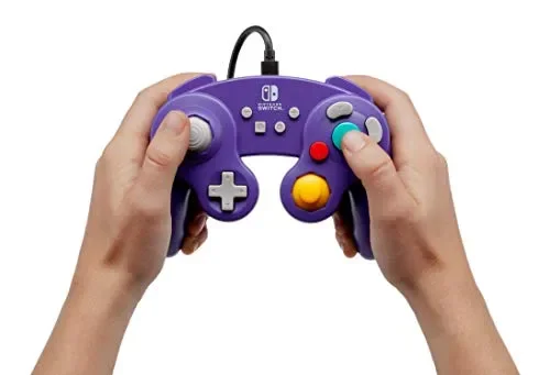 Controller Cablato PowerA per Nintendo Switch – Stile Gamecube Viola -… - immagine 2