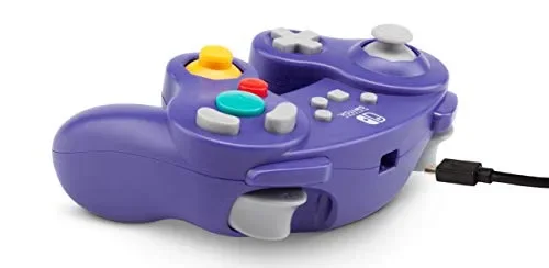 Controller Cablato PowerA per Nintendo Switch – Stile Gamecube Viola -… - immagine 3