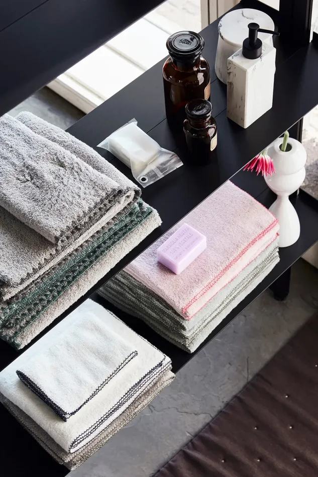 Coordinato spugna punto croquette - immagine 3