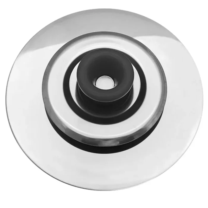 Coperchio Magico Antiodore Ventur Magic in Acciaio Inox Pomolo Nero Varie Misure