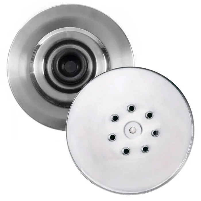 Coperchio Magico Antiodore Ventur Magic in Acciaio Inox Pomolo Nero Varie Misure - immagine 3