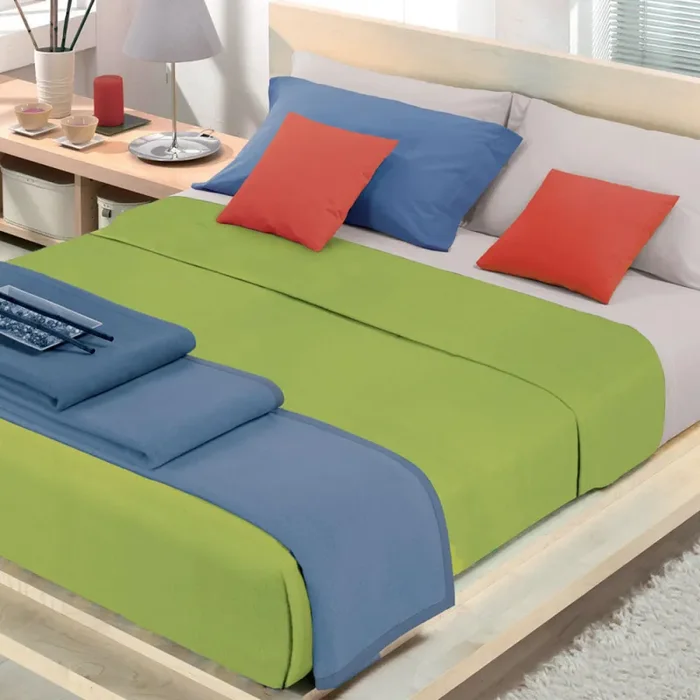 Coperta Misto Cotone Cober Coprice Verde Kiwi Saldi